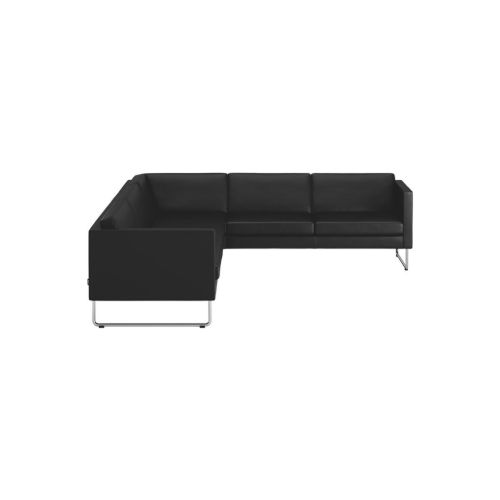 Swedese Madison Højrevendt Hjørnesofa B: 287 cm - Krom/Soft 99999