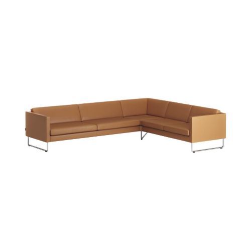 Swedese Madison Højrevendt Hjørnesofa B: 287 cm - Krom/Soft 54035