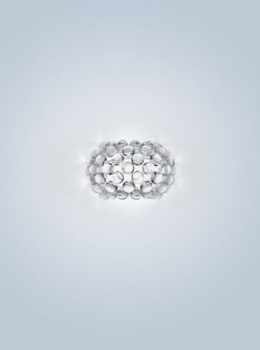 Foscarini Caboche Plus Piccola Væglampe B: 31 cm - Transparente