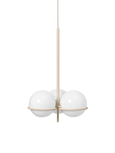 Ferm Living Era Chandelier Ø: 47,6 cm - Cashmere
