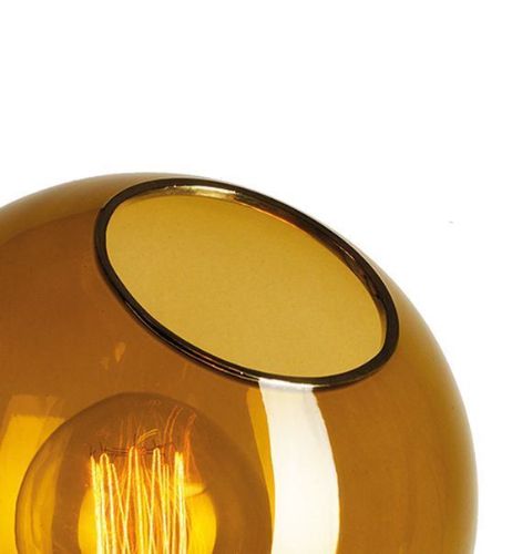 Design By Us Ballroom The Wall Long H: 57 cm - Amber/Gold