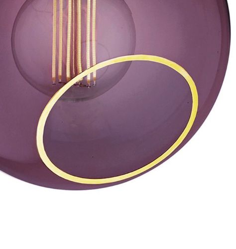 Design By Us Ballroom Pendant Ø: 20 cm - Purple Rain/Gold