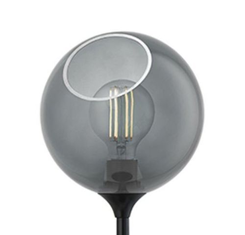 Design By Us Ballroom Table Lamp H: 58 cm - Smoke/Black