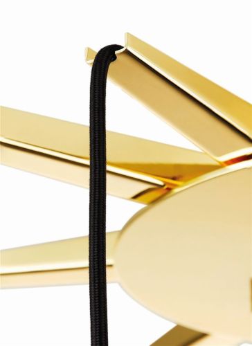 Design By Us Flash Your Lamps Suspension 75x75 cm - Gold Deluxe