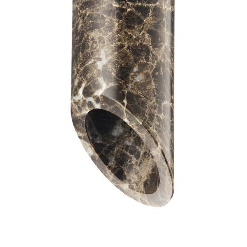 Design By Us Marble Art Pendant H: 30 cm - Brown