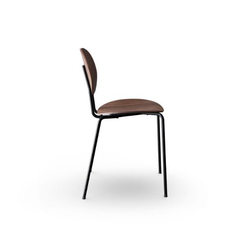 Sibast Furniture Piet Hein Chair SH: 45 cm - Walnut