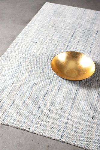 HC Tæpper Helsinki Håndlavet Tæppe 160x230 cm - Ivory Blue
