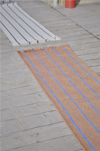 OYOY Lina Recycled Runner L: 220 cm - Caramel