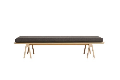 Woud Level Daybed L: 190 cm - Eg/Dark Brown