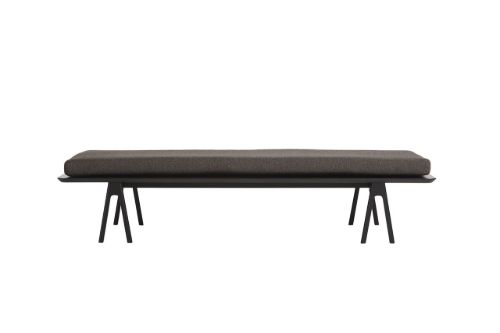 Woud Level Daybed L: 190 cm - Black/Dark Brown