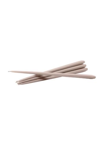 STOFF Nagel Taper Candles by Ester & Erik 6 pcs H: 29 cm - Latte
