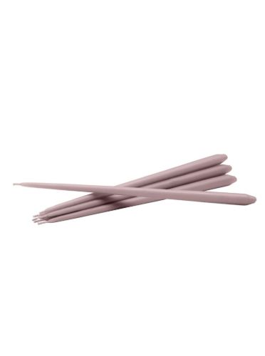 STOFF Nagel Taper Candles by Ester & Erik 6 pcs H: 29 cm - Soft Rose