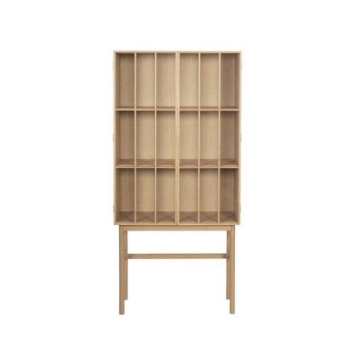 Hübsch Shoji Cabinet Tall H:170 cm - Egetræ