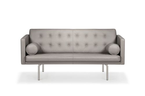 DUX Ritzy 2 Pers. Sofa L: 180 cm - Chrome/Elmo Soft 13087