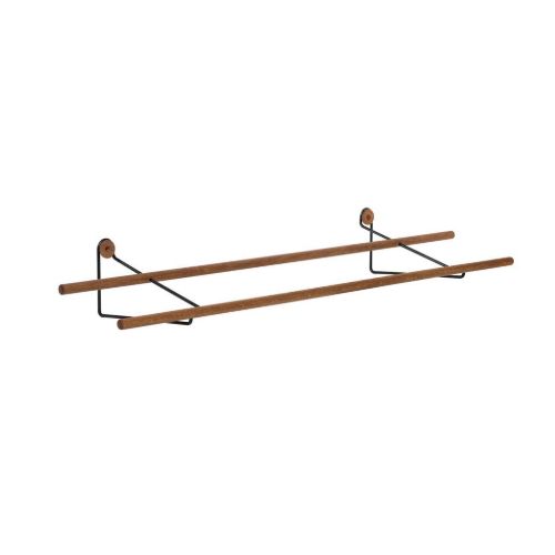 We Do Wood Shoe Rack Large L: 100 cm - Oak/Black
