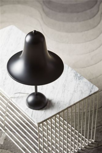 Verpan Pantop Ø23 Bordlampe H: 38cm - Matt Black