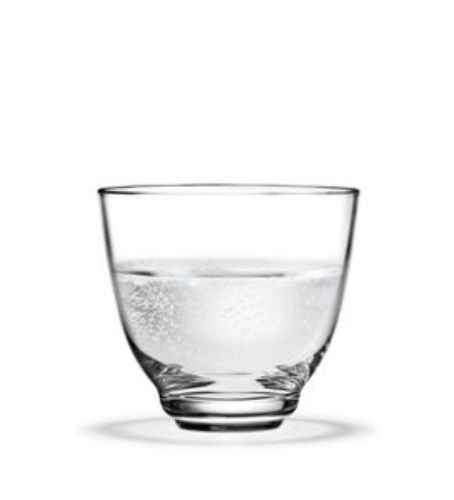 Holmegaard Flow Vandglas 35 cl - Klar OUTLET