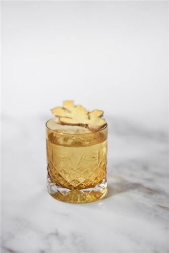 Frederik Bagger Crispy Lowball Glas 2 stk 38 cl - Citrine/Amber