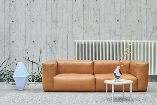 HAY Mags Soft 2,5 Seater Combination 1  L: 238 cm - Sense Cognac Leather