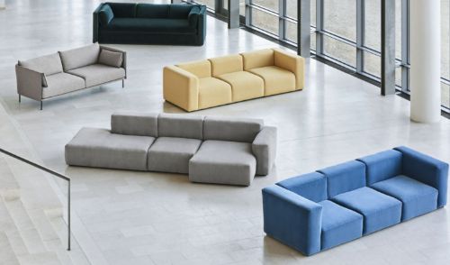 HAY Mags Soft 3 Seater Combination 1 L: 278,5 cm - Re-Wool 758