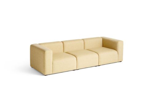 HAY Mags 3 Seater Combination 1 L: 268,5 cm - Hallingdal 407/Black Stained Beech