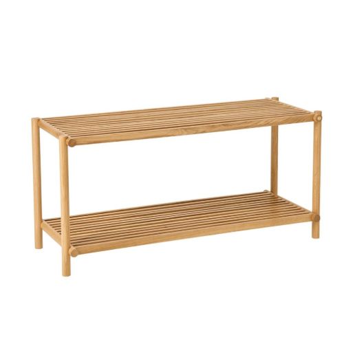 Andersen Furniture Column Shoe Rack L: 87 cm - Mat Lakeret Egetræ