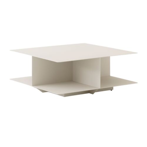 &Tradition Develius Sofabord EV3 89x89 cm - Stål/Ivory