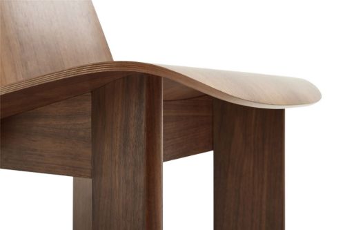 HAY Chisel Lounge Chair  - Walnut