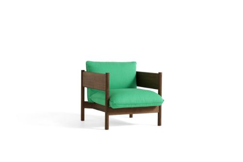 HAY Arbour Club Armchair SH: 40 cm - Vidar 932 / Oiled Waxed Solid Walnut