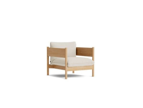 HAY Arbour Club Armchair SH: 40 cm - Vidar 1511 / Oiled Waxed Solid Oak