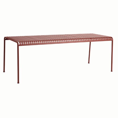 HAY Palissade Table 90x220 cm - Iron Red