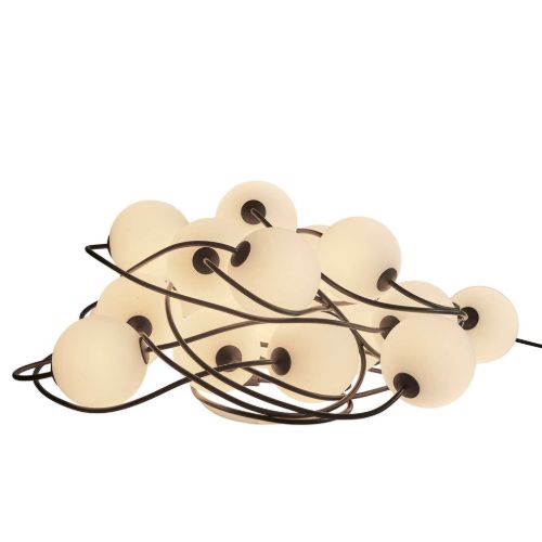 LOOM Design MISS Garland 100 L: 5914 cm - Sort/Hvid
