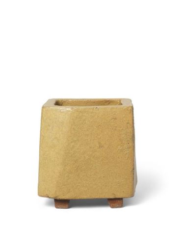 Ferm Living Kurinu Pot H: 16 cm - Honey