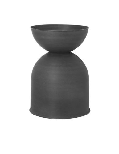 Ferm Living Hourglass Pot Medium Ø: 40 cm - Black 