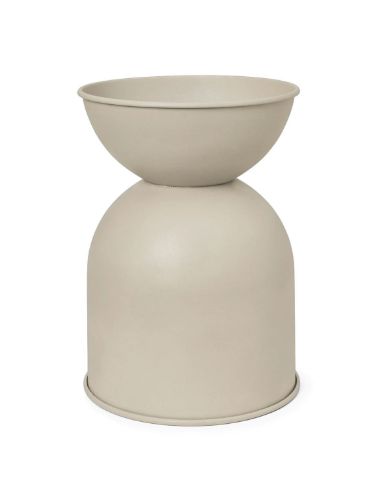 Ferm Living Hourglass Pot Large Ø: 50 cm - Cashmere