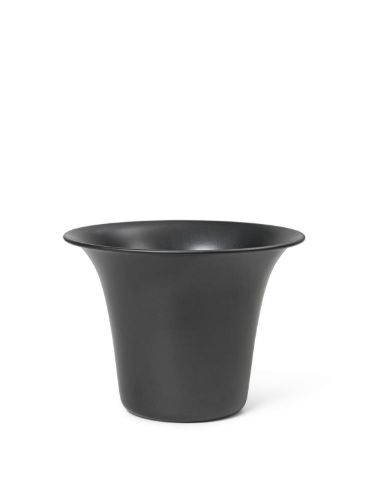 Ferm Living Spun Alu Pot H: 17,5 cm - Black