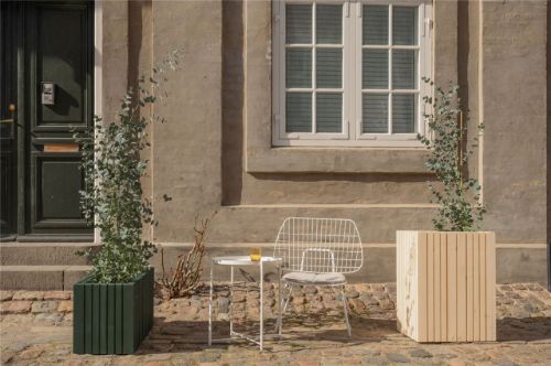 Squarely Copenhagen Unfold SQUARE TALL 52x48x70 cm - Forest Green