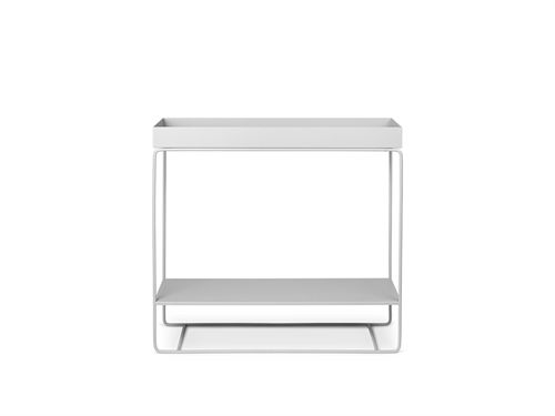 Ferm Living Plant Box Two-Tier 25x80 cm - Light Grey