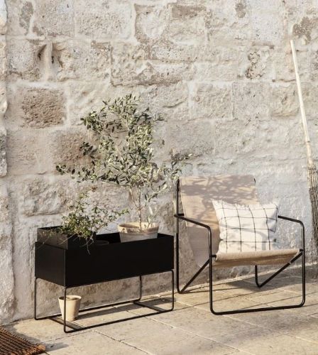 Ferm Living Plant Box Large 34x77 cm - Black