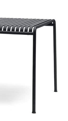 HAY Palissade Table 82,5x90 cm -  Anthracite