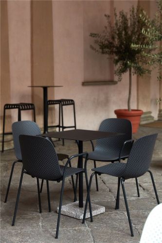 HAY Terrazzo Table 60x60 cm - Grey Terrazzo