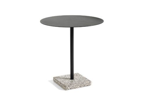 HAY Terrazzo Table Ø: 70 cm - Grey Terrazzo