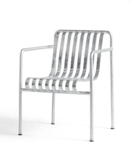 HAY Palissade Dining Armchair - Hot Galvanised