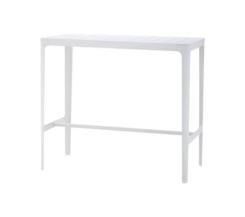 Cane-line Outdoor Cut Barbord H: 105 cm - White Aluminium