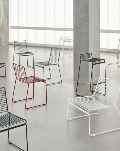 HAY Hee Dining Chair 2 stk    - Asphalt Grey