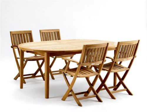 Kircodan Freedom Udtræksbord 120 x 180 cm - Teak