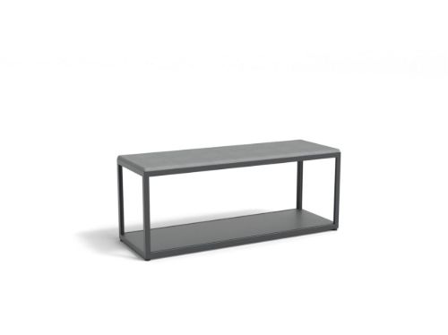 HAY New Order Comb. 100 Bench B: 100 cm  - Charcoal/Steelcut Trio 153 FORUDBESTIL: SLUT FEBRUAR 2024