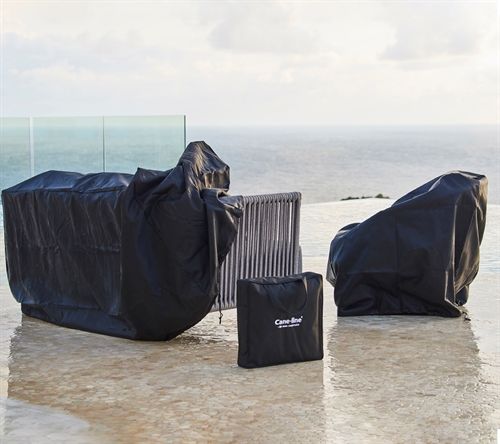 Cane-line Outdoor Cover 8 til Spisebordstole 65x65 cm - Black