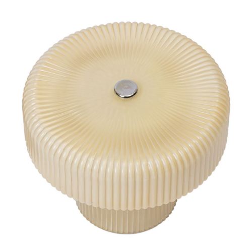 Ferm Living Ripple Portable Lamp H: 10 cm - Opal Glas/Oat