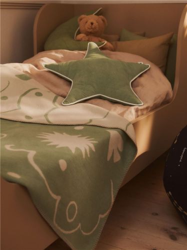 Ferm Living Star Cushion - Tea Green